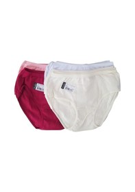 Resim Tutku 0854 Kız Çocuk Jakarlı Bato-slip-külot - 12'li Kombin Çok Renkli 