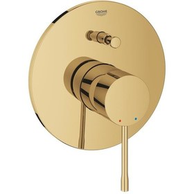 Resim Grohe Essence New Ankastre Duş Bataryası- Hard Graphite - 19285Gl Altın 