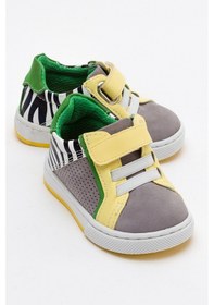 Resim Mnpc Erkek Çocuk Gri Hakiki Deri Günlük Ayakkabı 24y2a989267 Gri 