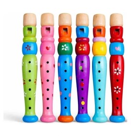 Resim Aydogan's Ahşap Renkli Flüt Küçük ALK4391 