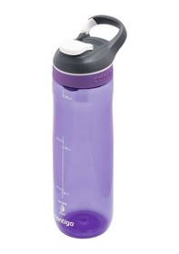 Resim Contigo Cortland Tren Tek El Bas İç Kapaklı Su Matarası 720ml 2191389 - Mor 
