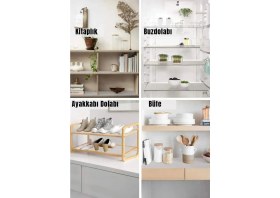 Resim Premium 3 Metre Pıtırcıklı Kaydırmaz Şeffaf Raf Örtüsü Halı Kaydırmaz 45 CMX3M Kalın Kaliteli Folyo 