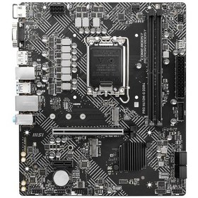 Resim MSI PRO H610M-G DDR4 M2 PCIe NVME HDMI PCIe 6X v4.0 1700p mATX 