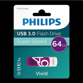 Resim Phılıps 64gb Usb 3.0 100/150mb/s Fm64fd00b/00 