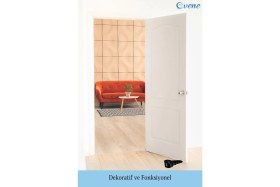 Resim Evene Kapı Stoperi Siyah Renk Dekoratif Kapı Tutucu Durdurucu Model 5 