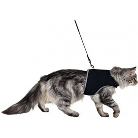 Resim Trixie 41895 Kedi Göğüs Tasma Seti Xlarge 36 x 54 CM Uzatma 120 CM 