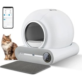 Resim Akıllı Otomatik Kedi Tuvaleti 
