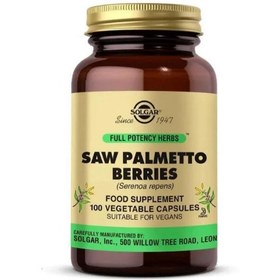 Resim Solgar Saw Palmetto Berries 100 Kapsül 