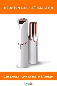 Resim Letsii Yüz Ve Cilt Epilasyon Aleti Flawless Ağrısız Bakım Aracı 