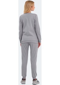 Resim Slazenger OLINDA Kadın Cepli Gri Eşofman Takımı 