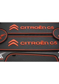 Resim Citroen C5 2009-2012 Araç Içi Silikon Kaymaz Ped Kaplama Seti 