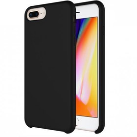 Resim Buff iPhone 8 Plus / 7 Plus ile Uyumlu Rubber Fit Kılıf Black 