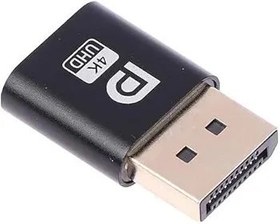 Resim Displayport 4k Uhd Dummy Plug Minning Bitcoin Sanal Monitör Ekran Kartı Emülatörü 