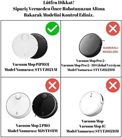 Resim robotyedek Mop Pro Styj02ym,Viomi SE Uyumlu Yedek Hepa Filtre-4 Parça 