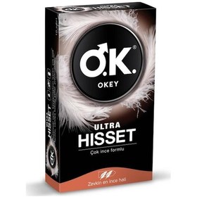 Resim Okey Ultra Hisset Prezervatif 10'lu 