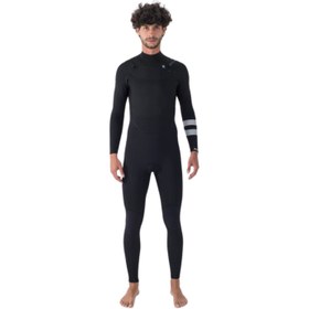 Resim Hurley Plus 3/2MM FS Erkek Siyah Wetsuit 