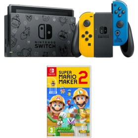 Resim Nintendo Switch Fortnıte Edition Konso+Super Marıo Maker 2 