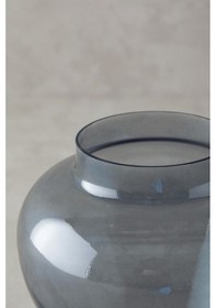 Resim Dekoratif Dumanlı Gri Cam Kavanoz - Cam Kapaklı Küp Şekerlik Gri 