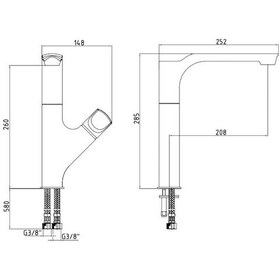 Resim Eca Myra Eviye Bataryası Mat Beyaz 102118063C4 