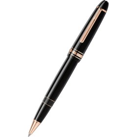 Resim Montblanc Meisterstück Rose Gold Kaplamalı Legrand Rolerball 132481 