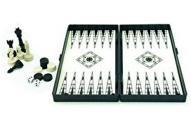 Resim Star Oyun Dama Ve Satranç Manyetik Tavla - 1050170 