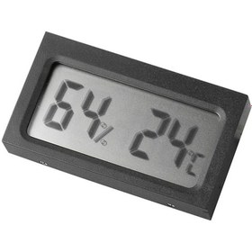 Resim Aek-tech Dijital Nem Ölçer Termometre siyah N11.381 