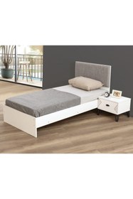 Resim Setay Safir Genç Odası - 3 Kapılı Dolap, Karyola, Komodin, Şifonyer 