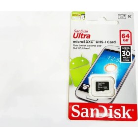 Resim Sandisk Sandisk 64Gb Class 10 Süper Hızlı Hafıza Kartı 