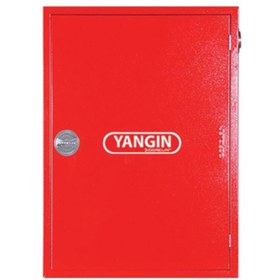 Resim ELF MEKANİK 1" Dik Kapaklı Saç Kapak 20 Mt Hortumlu 0.90 Mm Yangın Dolabı Tse' Li Sıva Altı Alperen 