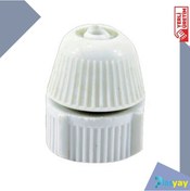 Resim Plasyay Plastik 3/4 Duş Musluk Rekoru Beyaz 