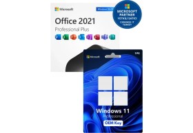 Resim Microsoft Windows 11 Pro Oem Office 2021 Pro Plus Dijital Lisans Anahtarı 