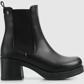 Resim Siyah Kadın Bootie 