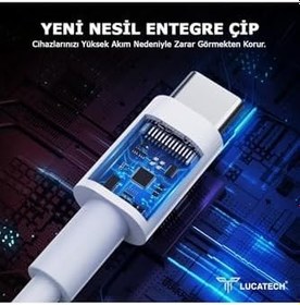 Resim Huawei Enjoy 70X / 70z uyumlu Type-C Hızlı Şarj Aleti - LCQ20TW197 