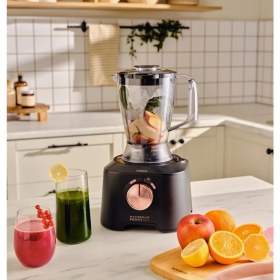 Resim Karaca Çift Katlı, 4 Kanatlı Doğrayıcı Bıçaklan Power Max 11 In 1 Mutfak Robotu 