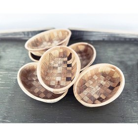 Resim Shark Anatolia Ahşap Çerezlik Elips El Yapımı 