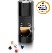 Resim Omnex Ox-pro Espresso Kapsül Kahve Makinesi Gri 