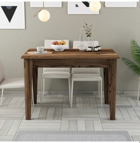 Resim Kiev Mutfak Masası - Ceviz / Ceviz 