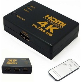 Resim Gplus Ifswr-302 3 Port Kumandalı 4K 2160P 3D Uyumlu Hdmi Switch 