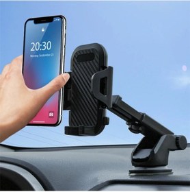 Resim Ally 2in1 Torpido Üstü Teleskopik Ve Ya Havalandırma Araç Telefon Tutucu- 5775 