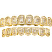 Resim RICH FIRST CLASS BAGUETTE GOLD GRILLZ (Special Order-High Quality) 