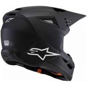 Resim Alpinestars Sm3 Youth Off-road Çocuk Genç Motosiklet Kaskı Mat Siyah 