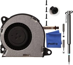 Resim iParto [Yeni Sürüm] Nintendo Switch NS HAC-001 Konsol Soğutma Fanı Değiştirme için Dahili Soğutma Fanı Değiştirme (Kauçuk Grometler önceden Takılmış) 