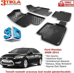 Resim Mondeo 2007-2014 Premium 3D Havuzlu Paspas Seti 