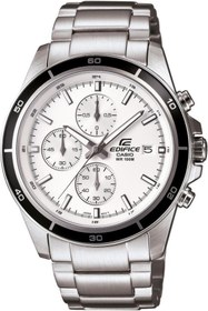 Resim Casio Efr-526d-7avudf Edifice Erkek Çelik Kol Saati 