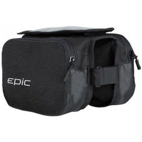 Resim Kadro Üst Çanta - Kambal Telefonluklu Siyah 