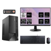 Resim LENOVO Neo 50T AE01ATXS196 i3 12100 64GB RAM 256GB SSD RX550 23.8" FDOS MASAÜSTÜ BİLGİSAYAR 