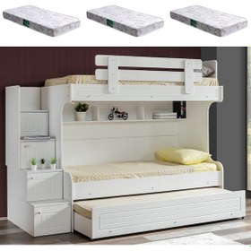 Resim Ranza, Su Yavrulu Ranza - Beyaz 3 Adet Comfort Yatak 90 X 190 CM 