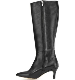 Resim Elit Brk612c Kadın Topuklu Çizme Siyah Siyah 