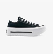 Resim Converse Chuck Taylor All Star Lift Double Stack Platform Kadın Günlük Spor Ayakkabı C-cona15490b10001 Siyah 