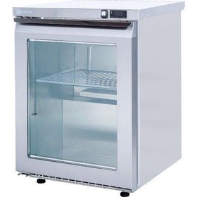 Resim Iceinox Tezgah Altı Mini Derin Dondurucu Cam Kapılı 140 Lt 
